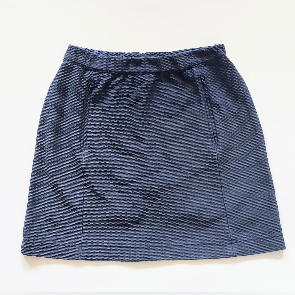 Tail Tech Performance Textured Golf Tennis Skort Blue Size Small